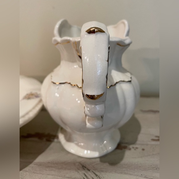 Vintage 1975 Arnels Matching Pitcher And Bowl Basin - Picture 3 of 9